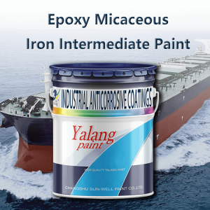 Epoxy micaceous iron intermediate paint