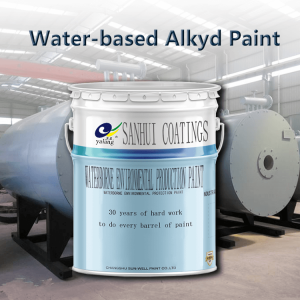 Water-based alkyd paint